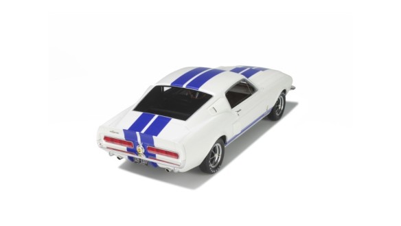 Shelby GT500 Wimbledon White and Blue stripes 1967