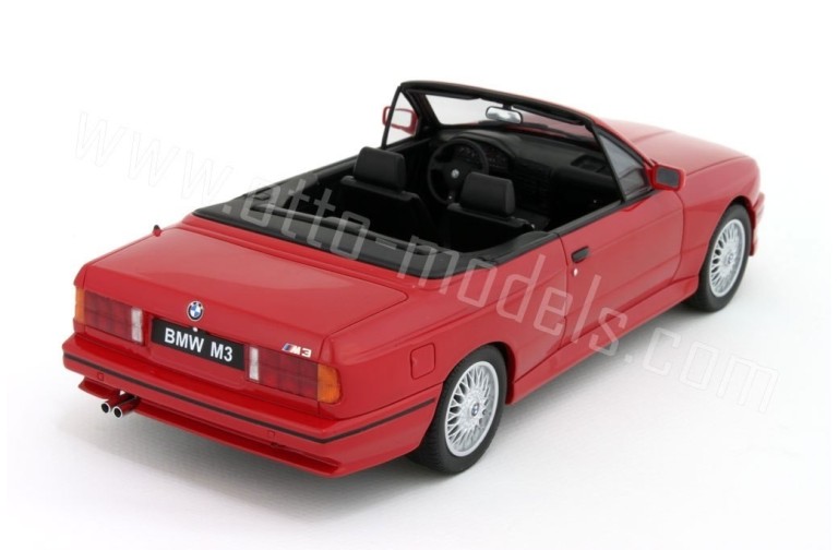 BMW E30 M3 Cabriolet Misano Rot 1988