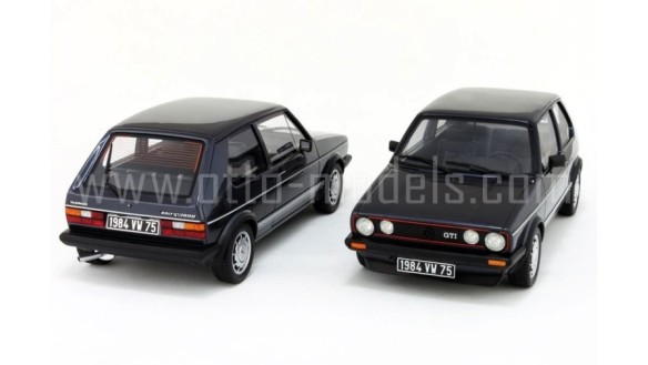 Volkswagen Golf 1 GTI 1800 Plus Hélios Blue 1983