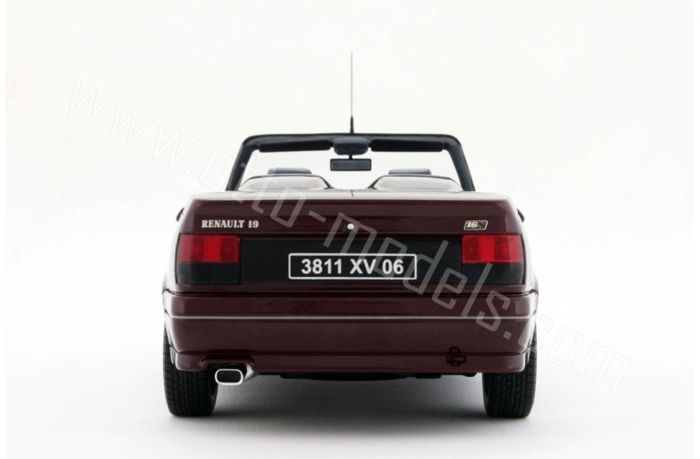 Renault 19 16S Cabriolet Rouge Persan 1991