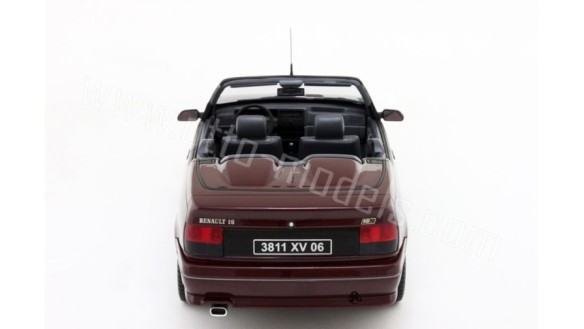 Renault 19 16S Cabriolet Rouge Persan 1991