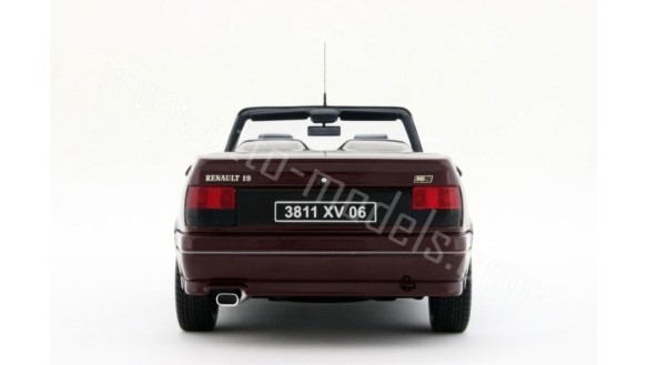 Renault 19 16S Cabriolet Rouge Persan 1991