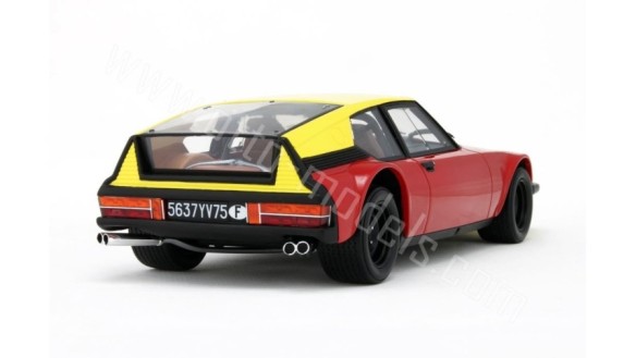 Citroën SM Prototype Michelin Red/Black/Yellow 1973