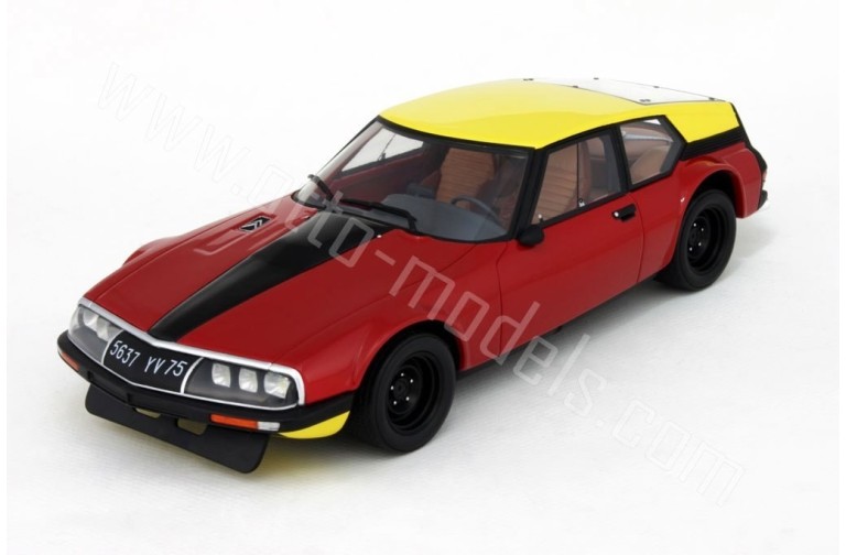 Citroën SM Prototype Michelin Red/Black/Yellow 1973