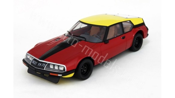 Citroën SM Prototype Michelin Red/Black/Yellow 1973