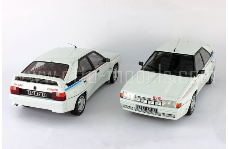 Citroën BX 4TC Client Série 200 Blanc Meije 1985