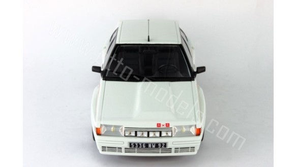 Citroën BX 4TC Client Série 200 Blanc Meije 1985