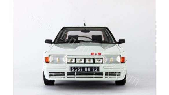 Citroën BX 4TC Client Série 200 Blanc Meije 1985