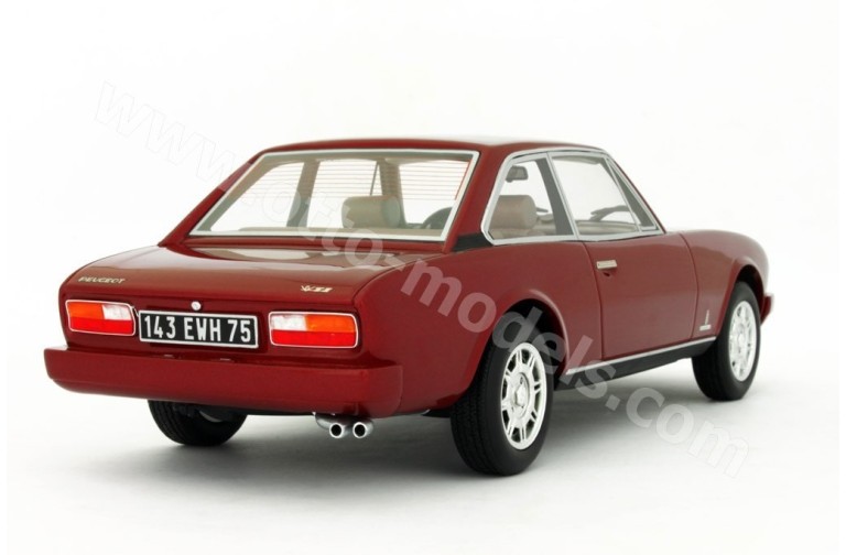 Peugeot 504 Ph.3 V6 Coupe Rouge Amarillys 1981