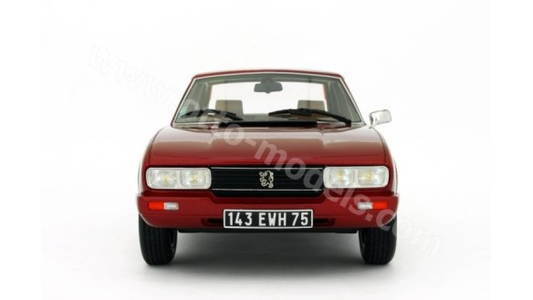 Peugeot 504 Ph.3 V6 Coupe Rouge Amarillys 1981