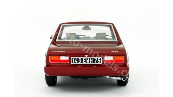 Peugeot 504 Ph.3 V6 Coupe Rouge Amarillys 1981