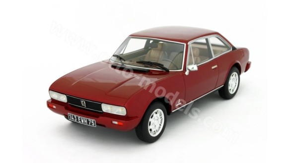 Peugeot 504 Ph.3 V6 Coupe Rouge Amarillys 1981