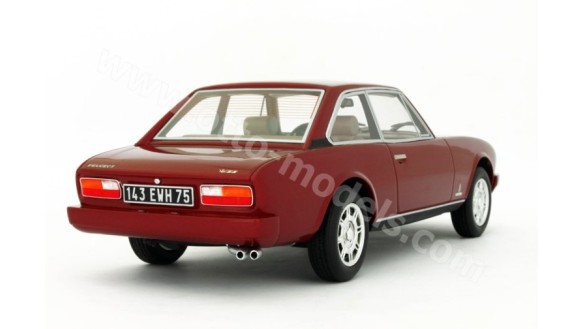 Peugeot 504 Ph.3 V6 Coupe Rouge Amarillys 1981