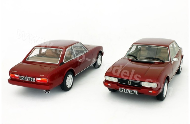 Peugeot 504 Ph.3 V6 Coupe Rouge Amarillys 1981