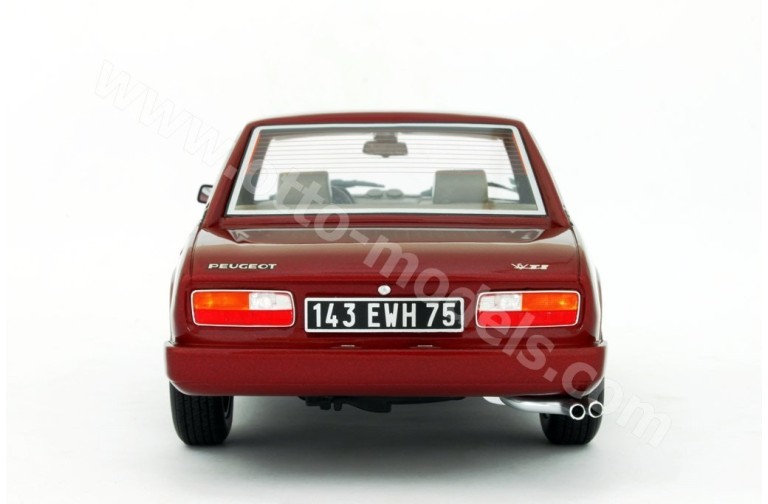 Peugeot 504 Ph.3 V6 Coupe Rouge Amarillys 1981