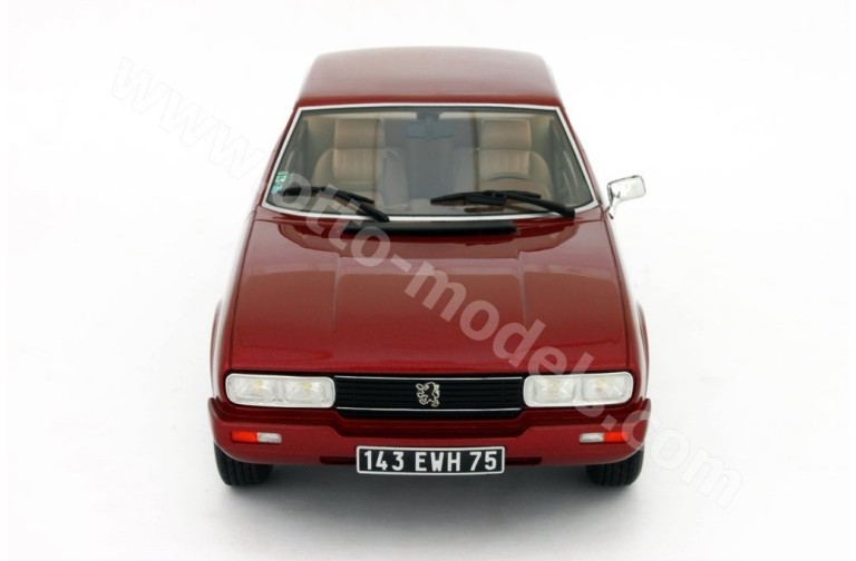 Peugeot 504 Ph.3 V6 Coupe Rouge Amarillys 1981