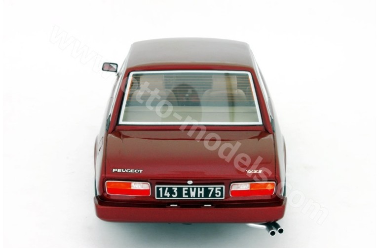 Peugeot 504 Ph.3 V6 Coupe Rouge Amarillys 1981