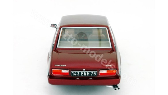 Peugeot 504 Ph.3 V6 Coupe Rouge Amarillys 1981