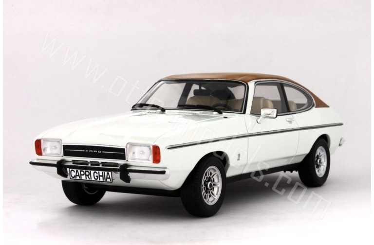 Ford Capri Mk.2 3.0L V6 Ghia Diamond White 1974