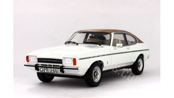 Ford Capri Mk.2 3.0L V6 Ghia Diamond White 1974