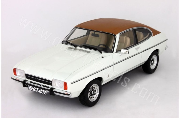Ford Capri Mk.2 3.0L V6 Ghia Diamond White 1974
