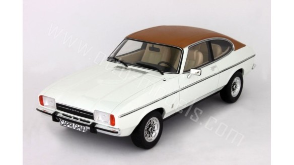 Ford Capri Mk.2 3.0L V6 Ghia Diamond White 1974