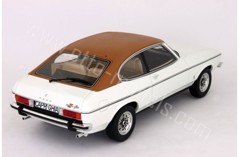 Ford Capri Mk.2 3.0L V6 Ghia Diamond White 1974