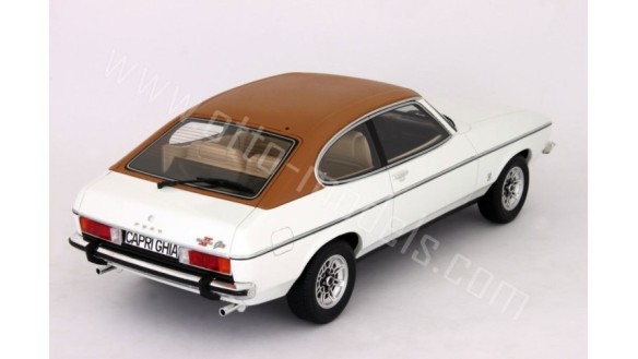 Ford Capri Mk.2 3.0L V6 Ghia Diamond White 1974