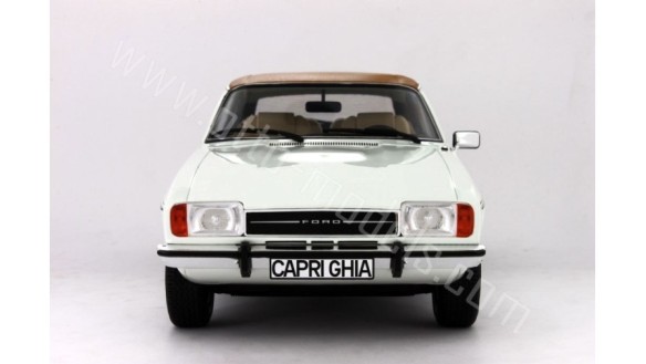 Ford Capri Mk.2 3.0L V6 Ghia Diamond White 1974