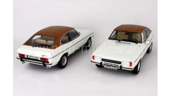 Ford Capri Mk.2 3.0L V6 Ghia Diamond White 1974