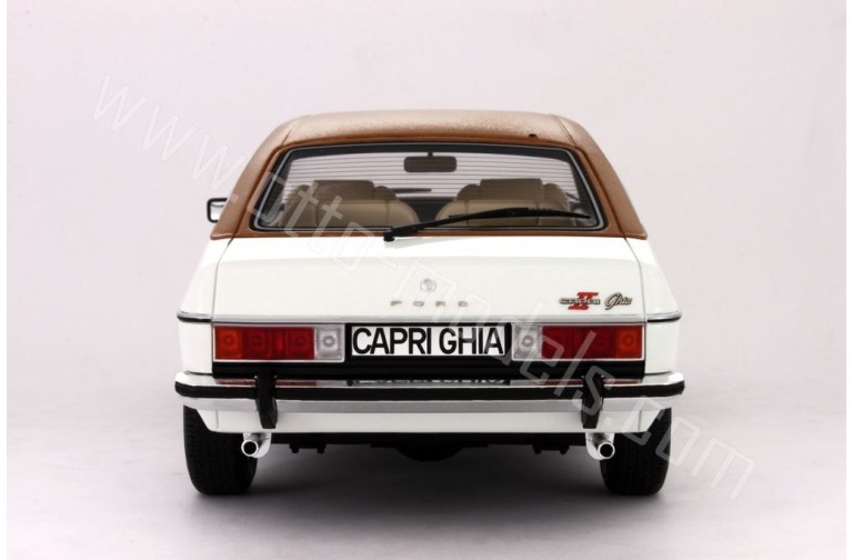Ford Capri Mk.2 3.0L V6 Ghia Diamond White 1974