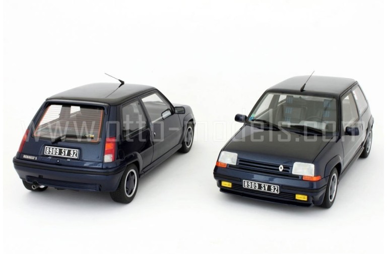Renault 5 GT Turbo Alain Oreille Bleu Sport 449 Metalisé 1989