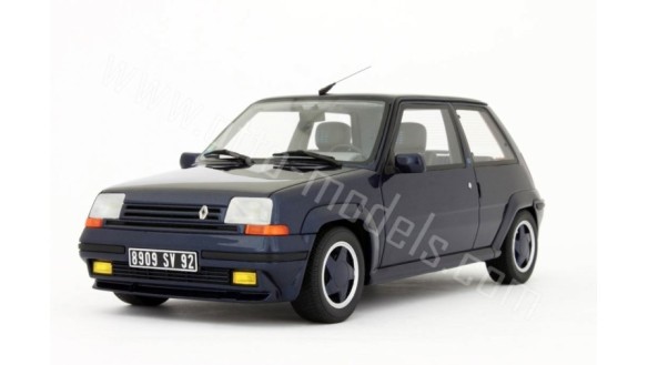 Renault 5 GT Turbo Alain Oreille Bleu Sport 449 Metalisé 1989
