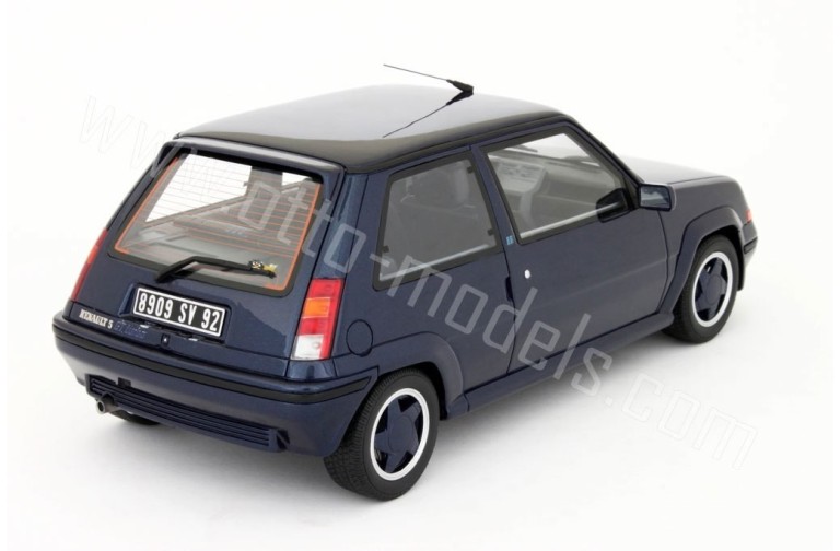 Renault 5 GT Turbo Alain Oreille Bleu Sport 449 Metalisé 1989