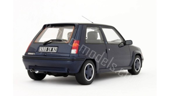Renault 5 GT Turbo Alain Oreille Bleu Sport 449 Metalisé 1989