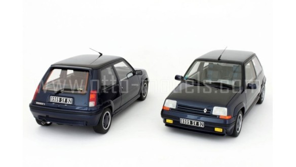 Renault 5 GT Turbo Alain Oreille Bleu Sport 449 Metalisé 1989