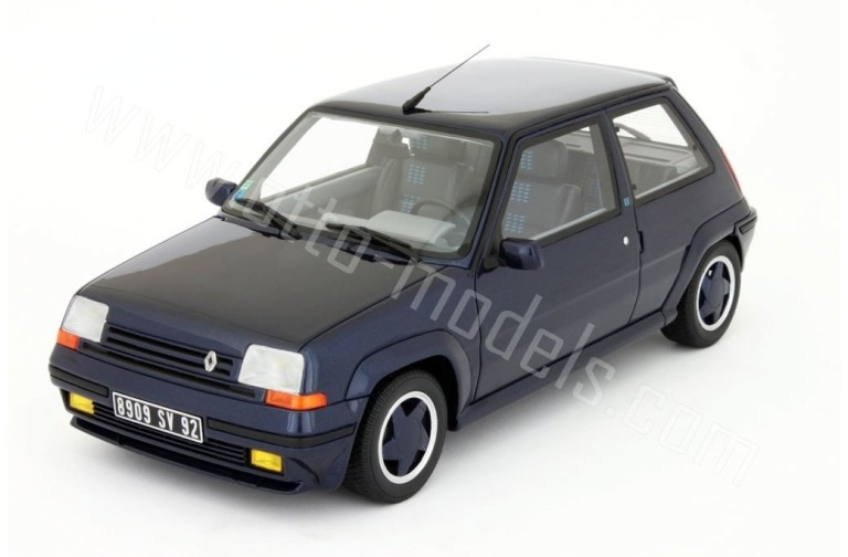 Renault 5 GT Turbo Alain Oreille Bleu Sport 449 Metalisé 1989