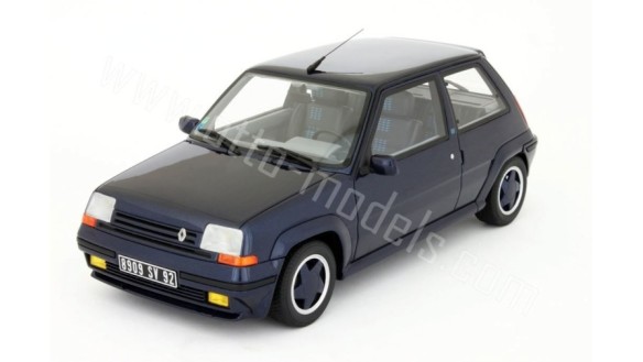 Renault 5 GT Turbo Alain Oreille Bleu Sport 449 Metalisé 1989