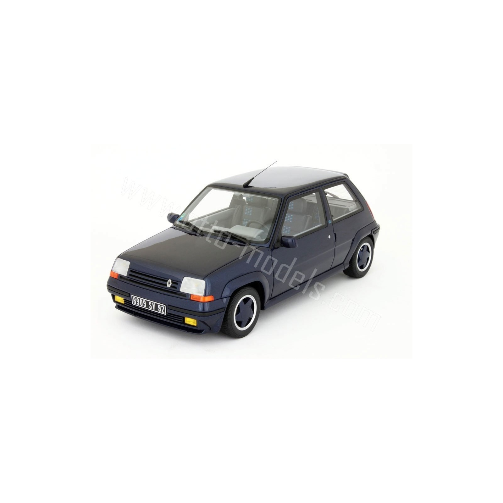 Renault 5 GT Turbo Alain Oreille Bleu Sport 449 Metalisé 1989
