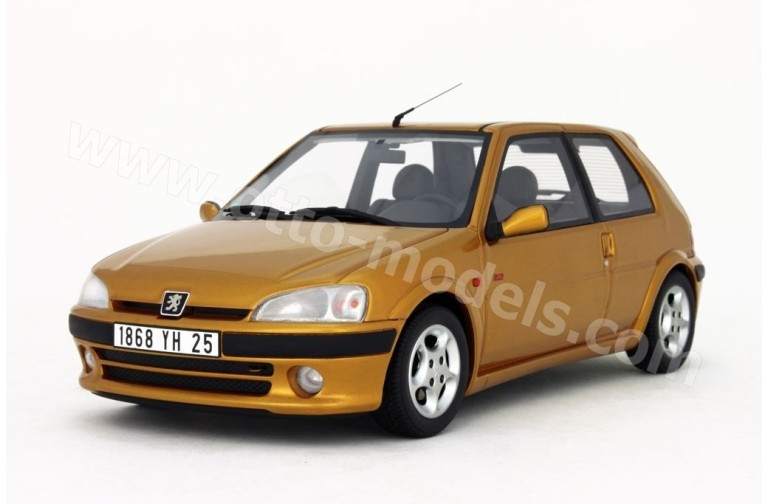 Peugeot 106 Ph.2 S16 Jaune Vermeer 1996