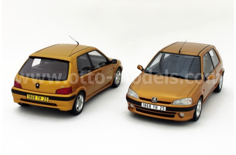 Peugeot 106 Ph.2 S16 Jaune Vermeer 1996