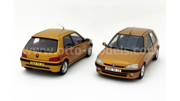 Peugeot 106 Ph.2 S16 Jaune Vermeer 1996
