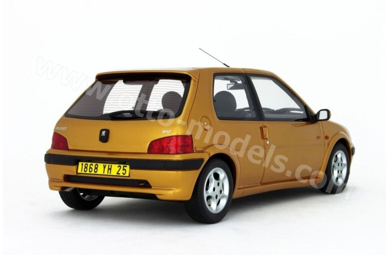 Peugeot 106 Ph.2 S16 Jaune Vermeer 1996