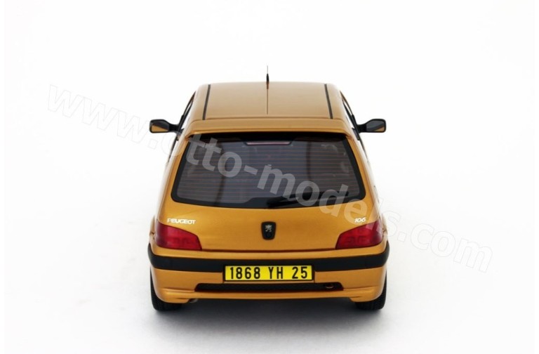 Peugeot 106 Ph.2 S16 Jaune Vermeer 1996