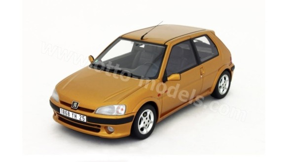 Peugeot 106 Ph.2 S16 Jaune Vermeer 1996
