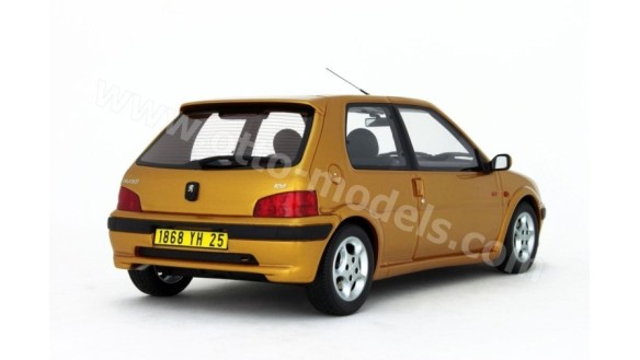 Peugeot 106 Ph.2 S16 Jaune Vermeer 1996