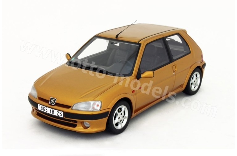 Peugeot 106 Ph.2 S16 Jaune Vermeer 1996