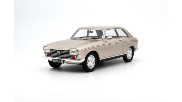Peugeot 204 Coupe Beige Metal 1129 1965