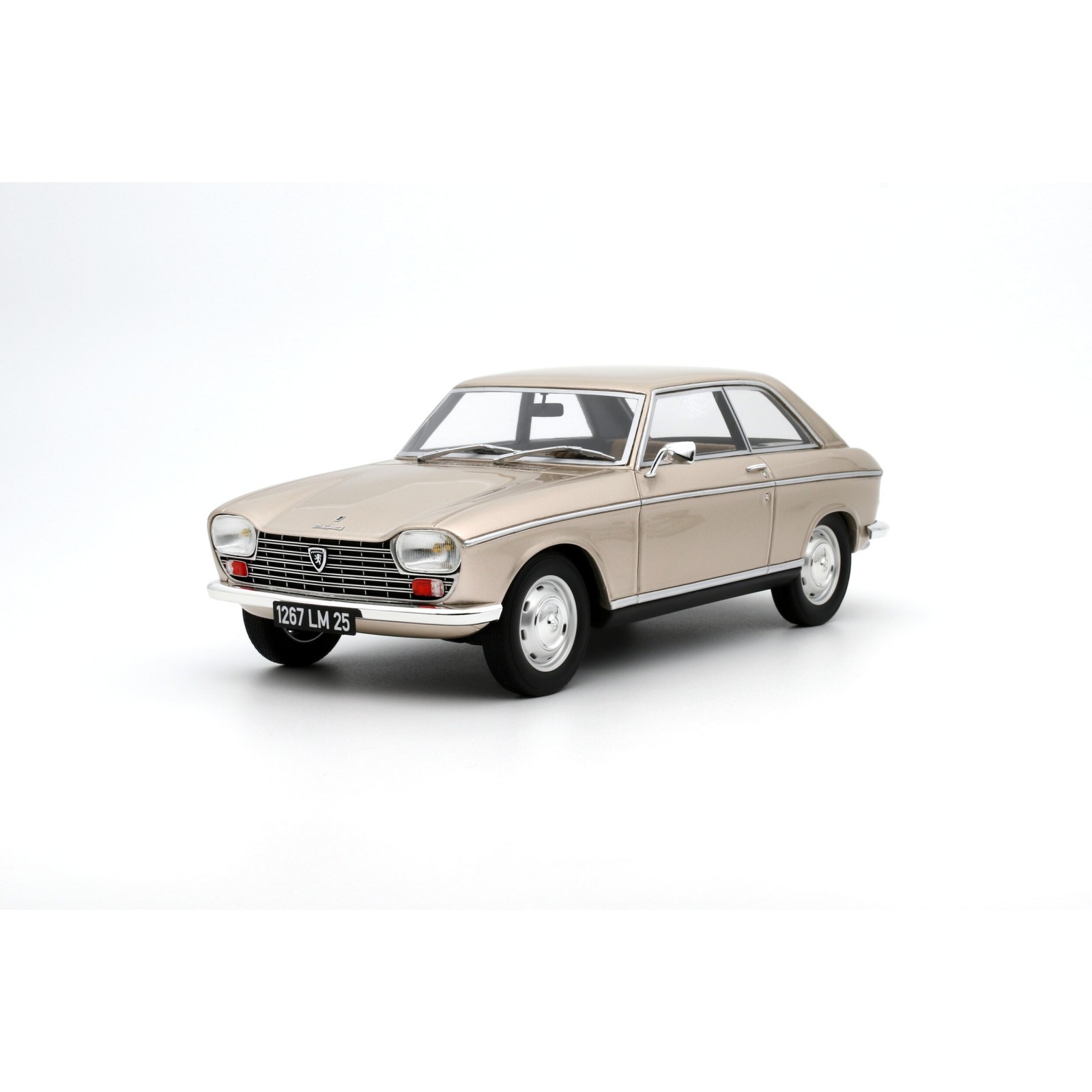Peugeot 204 Coupe Beige Metal 1129 1965