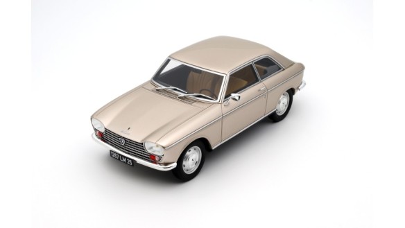 Peugeot 204 Coupe Beige Metal 1129 1965